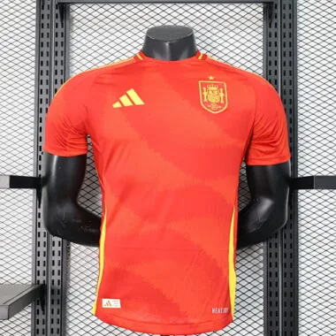 2024 Spain home player version jersey
