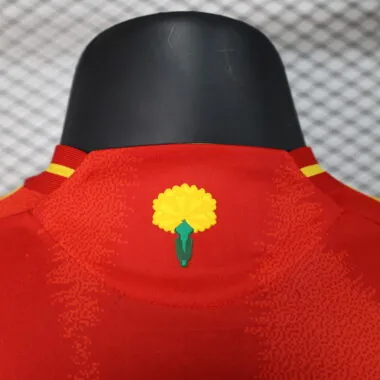 2024 Spain home player version jersey