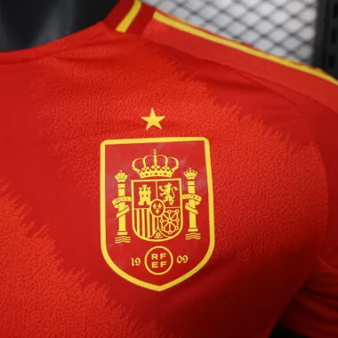 2024 Spain home player version jersey