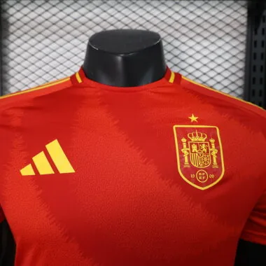 2024 Spain home player version jersey