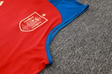 2024 Spain red Vest suit