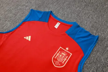 2024 Spain red Vest suit