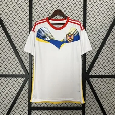 2024 Venezuela away white soccer jersey