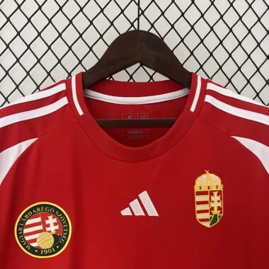 24-25 Hungary home red Jersey