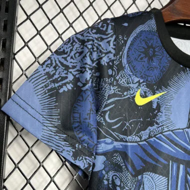 24-25 Brazil Dark blue Jesus Kid Kit