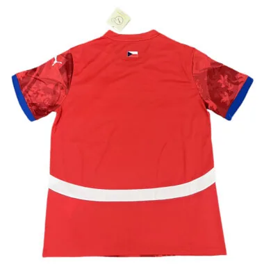 24-25 czech home red Jersey