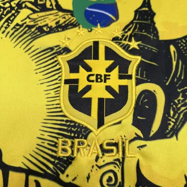 Brazil jesus yellow special version jersey