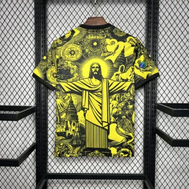 Brazil jesus yellow special version jersey