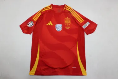 Spain 2024 UEFA Euro 2024 Final Home Jersey