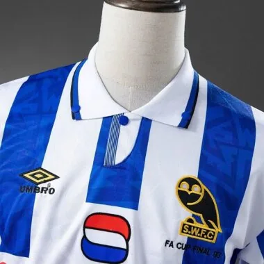 Retro 1992/93 Sheffield Wednesday F.C. Home Jersey (S-XXL)