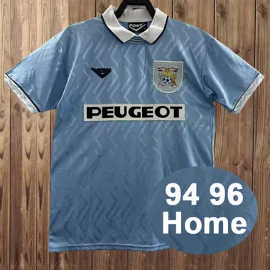 Retro 1994-96 Coventry City home Jersey (S-2XL)