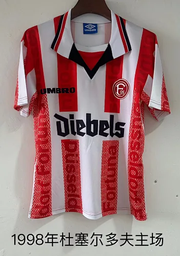 Retro 1998 Fortuna Düsseldorf Home jersey size S-2XL