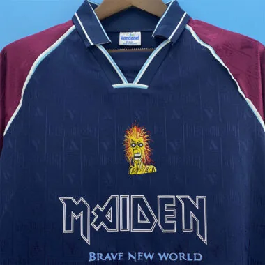 Retro 1999 West Ham United Iron Maiden Joint Edition home (S-XXL)