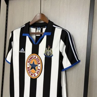 Retro 1999/2000 Newcastle United Home Jersey (S-XXL)