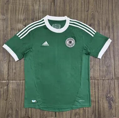Retro 2012 Germany away green soccer jersey size S-2XL