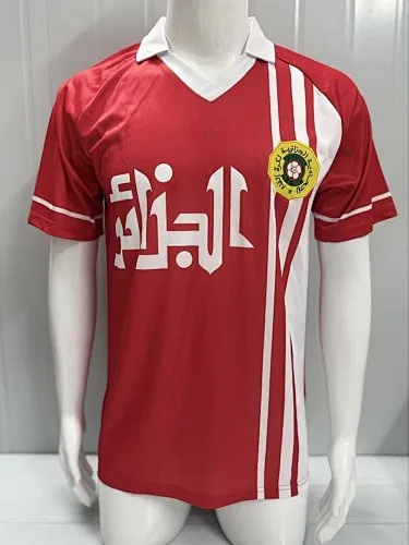 Retro Algeria 1986 Away Jersey Size S-2XL