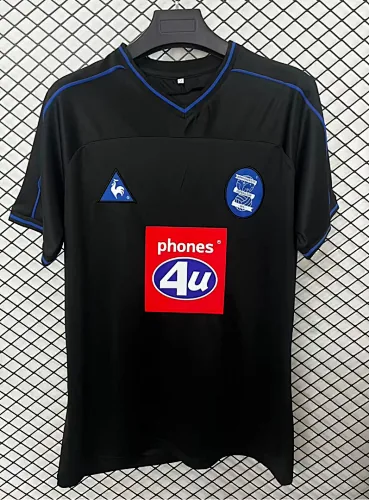 Retro Birmingham City 2002/03 away black soccer jersey