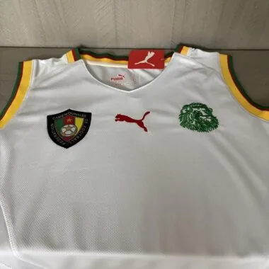Retro Cameroon 2002 Away Vest (S-XXL)