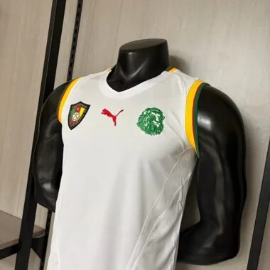Retro Cameroon 2002 Away Vest (S-XXL)