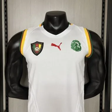 Retro Cameroon 2002 Away Vest (S-XXL)