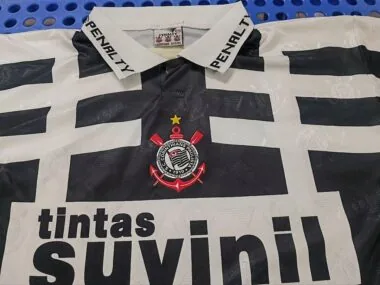 Retro Corinthians 1995/96 Away soccer Jersey (S-2XL)