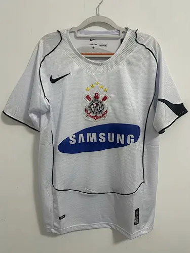 Retro Corinthians 2006 home soccer jerseys