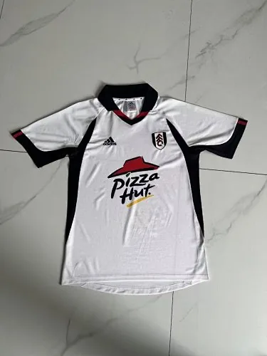 Retro Fulham 2001/02 home version white size S-2XL