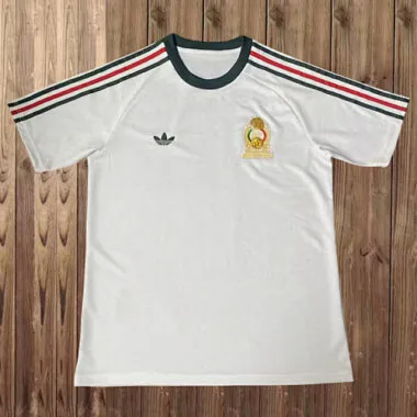 Retro Mexico 1985 away soccer jerseys