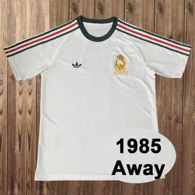 Retro Mexico 1985 away soccer Jersey