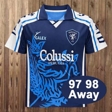 Retro Perugia 1997/98 Away Soccer Jersey
