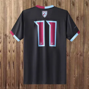 Retro West Ham United Black Commemorative Edition Jersey (S-2XL)