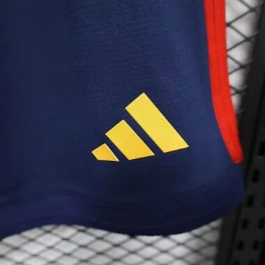 2026 Spain blue player version shorts