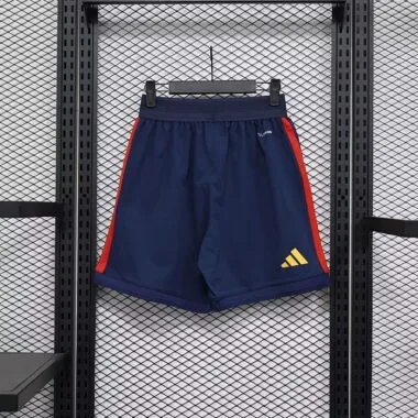 2026 Spain blue player version shorts