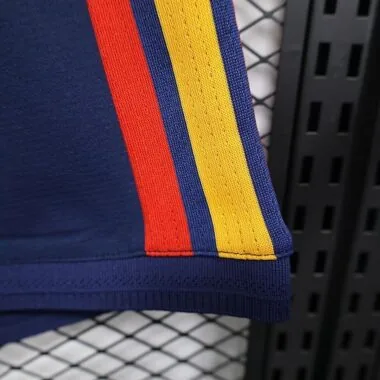 2026 Spain blue player version shorts