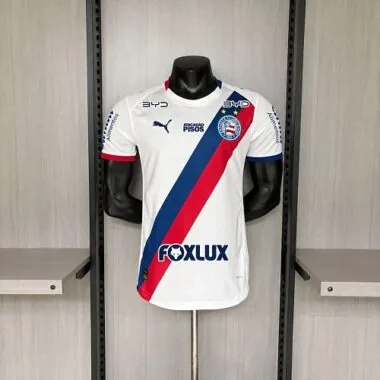 Maillot domicile Bahia 2026/27, version joueur, tailles S à XXL, avec tous les sponsors