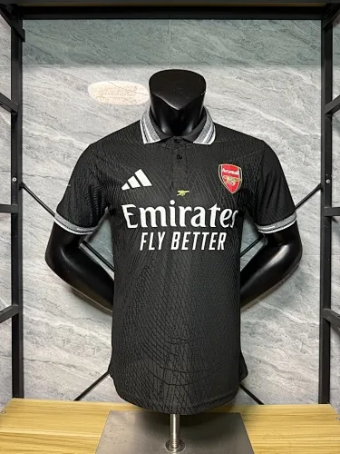 Arsenal 2025-26 Black Special Player Version Training jersey size S-2XL