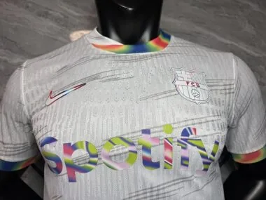 Barcelona 2025/26 White Special Player version jersey