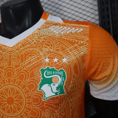 Cote d Ivoire 2026 World Cup Special Edition Orange Jersey Player Version (S-XXL)
