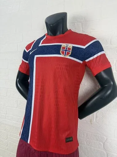 Mens Norway 2026 World Cup home player version Jersey