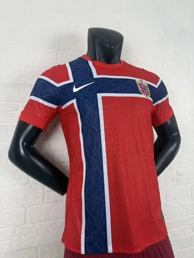 Mens Norway 2026 World Cup home player version Jersey
