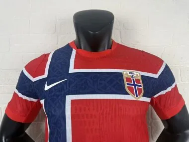 Mens Norway 2026 World Cup home player version Jersey