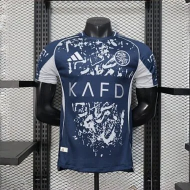 Saudi Al Nassr 2025/26 Ronaldo player version Training Jersey size S-2XL