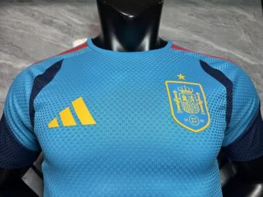 Spain 2026 Sky Blue Training Player Version jersey