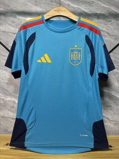 Spain 2026 Sky Blue Training Player Version jersey