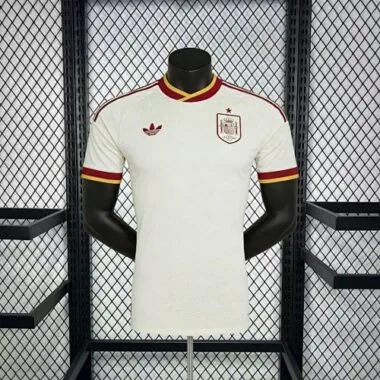 Spain 2026 World Cup Away player version jersey