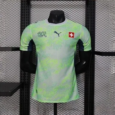 Camisa de jogo fora de casa da Suíça para o Mundial de 2026, versão de jogador, tamanhos S-XXL
