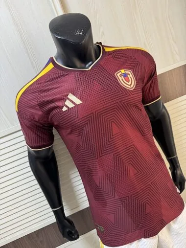 Venezuela 2026 World Cup Home Player Version Jersey (S-2XL)