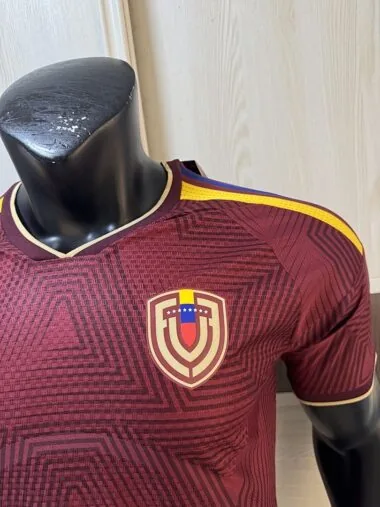 Venezuela 2026 World Cup Home Player Version Jersey (S-2XL)