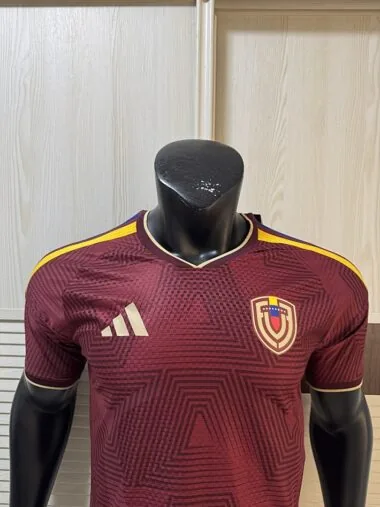 Venezuela 2026 World Cup Home Player Version Jersey (S-2XL)