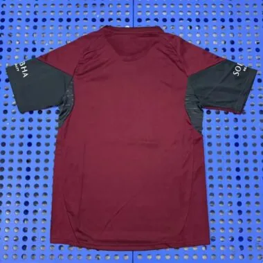 Arsenal 2025-26 wine training jersey (S-2XL)